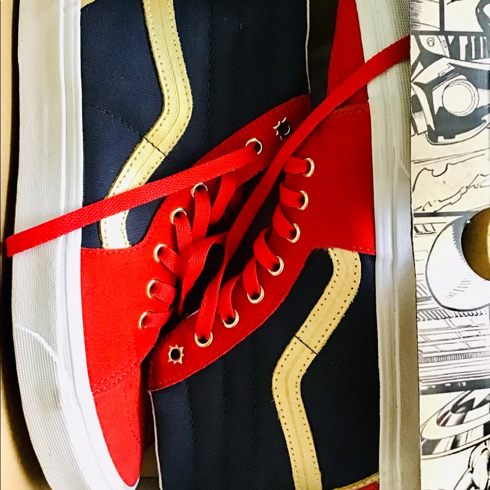 Vans Captain Marvel Women’s Hightop Sneakers